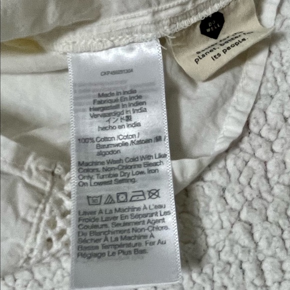 Madewell Ivory Cotton Prairie Blouse - Picture 11 of 11